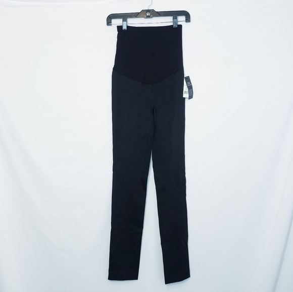 NWT Theory Povar Slim Fit Maternity Dress Pants Leggings Stretch - Picture 2 of 10
